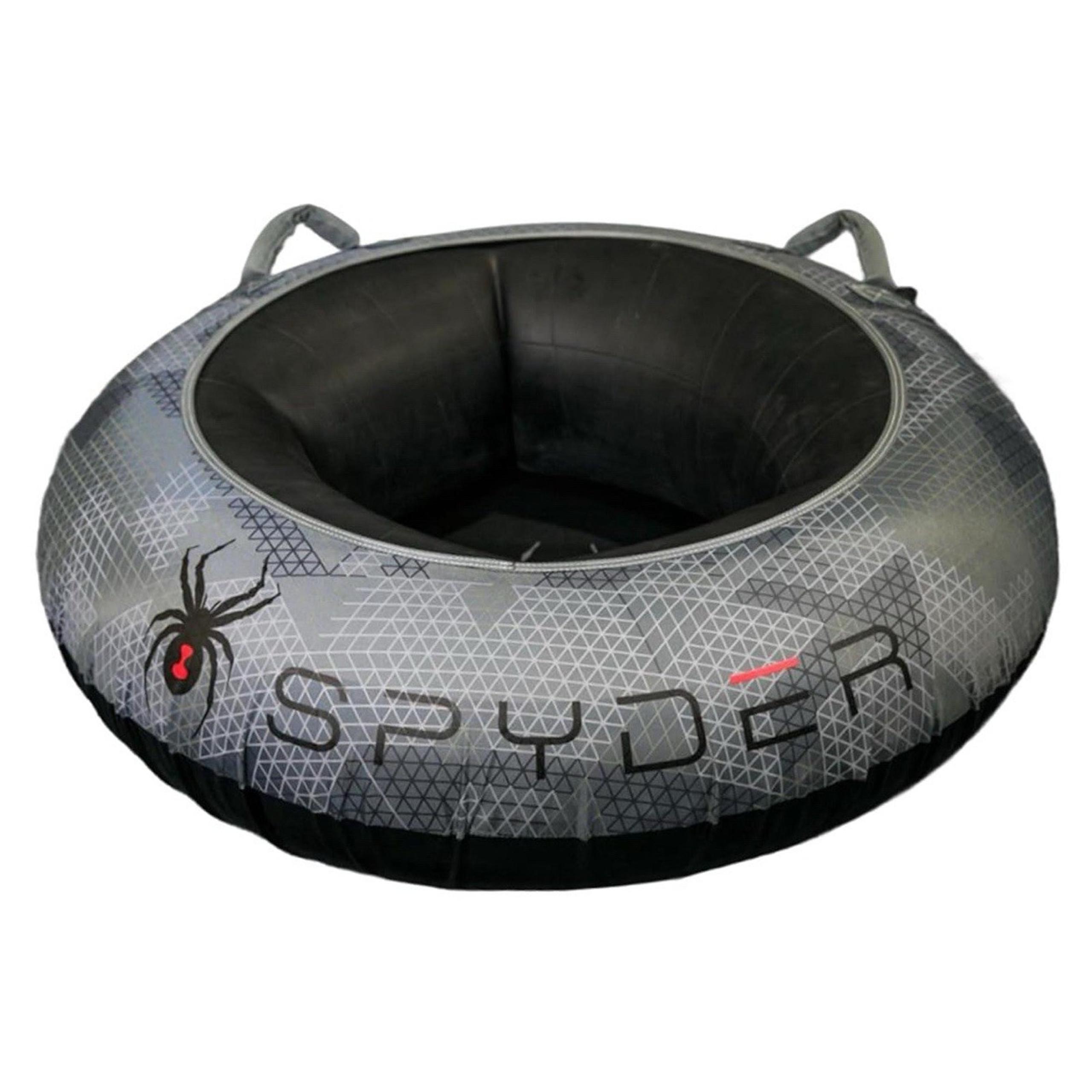 SPYDER RUSH INFLATABLE SNOW TUBE HEAVY DUTY DURABLE SNOW/RIVER TUBING OPEN BOX