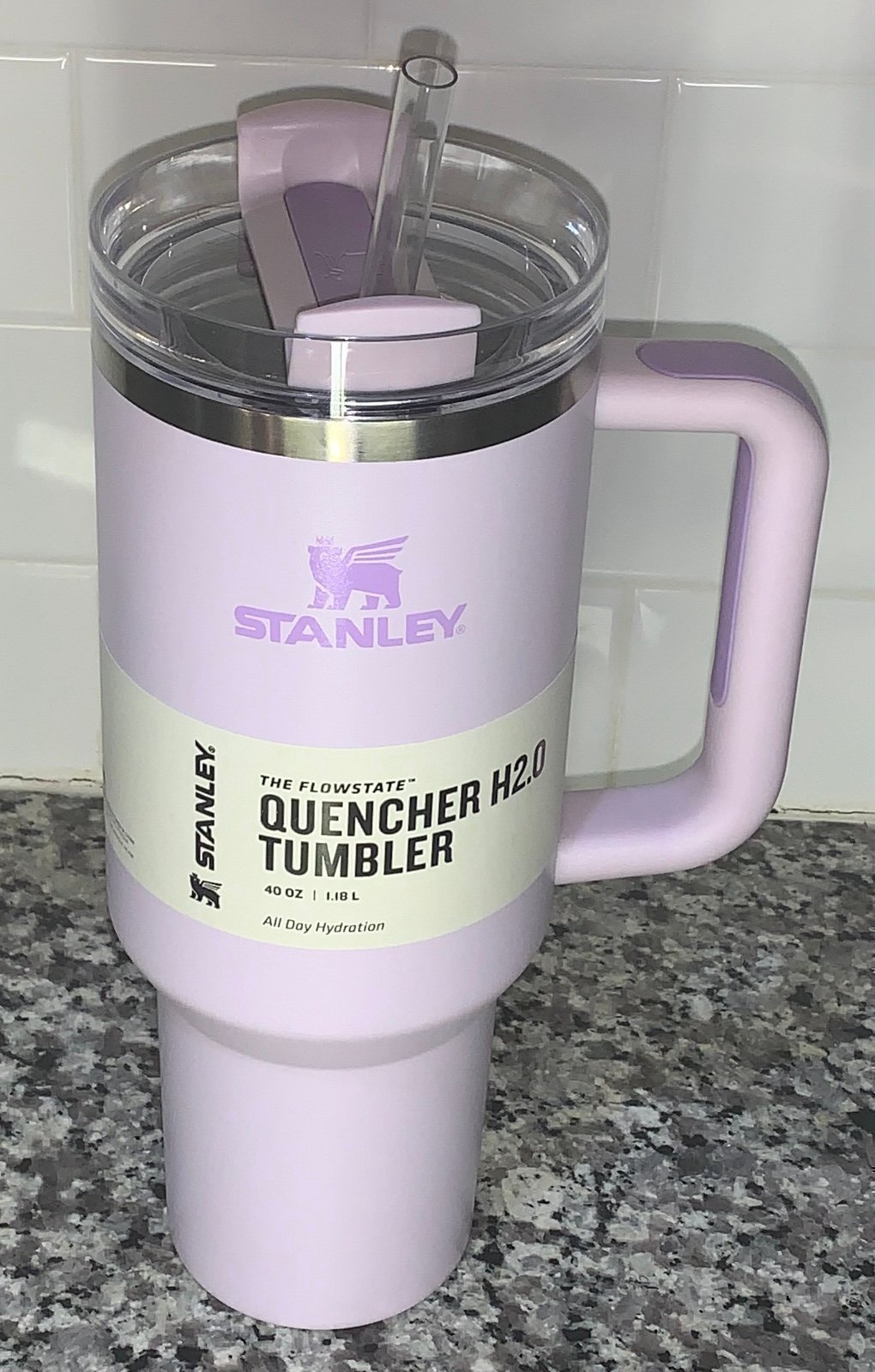 40oz Soft Matte Orchid Stanley Tumbler