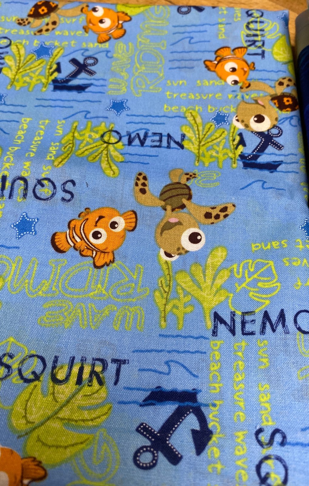 wholesale cheap Finding Pixar Disney NEMO Cotton 100% 44"wide Yards 2 NEW Creative Springs Vintage & collectibles wholesale cheap Finding Pixar Disney NEMO Cotton 100% 44"wide Yards 2 NEW Creative Springs Vintage & collectibles