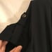 Reiss shortsleeve epaulet cap sleeve tuxedo wrap front black romper us0 uk4