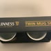 New- Vintage Guinness Extra Stout Twin Mini Mug Set.