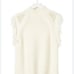 Banana Republic HERITAGE SLEEVELESS FRINGE TURTLENECK SWEATER M