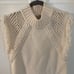 Banana Republic HERITAGE SLEEVELESS FRINGE TURTLENECK SWEATER M