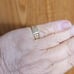 R441 14k Tricolor Gold Ring Size 6.
