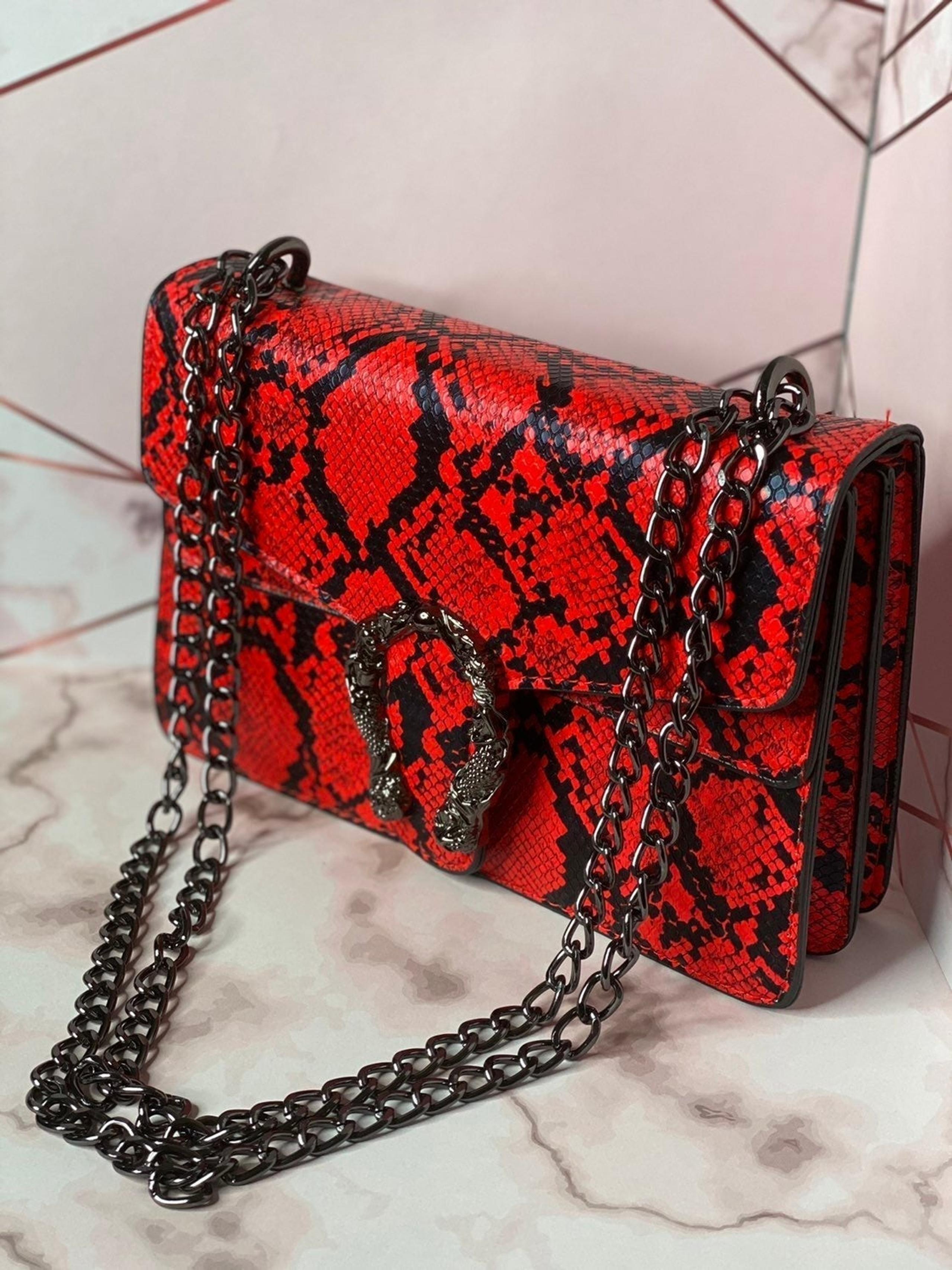 Red Snakeskin