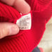 Vintage Lacoste 90’s Chemise Red Sweater. Size XL