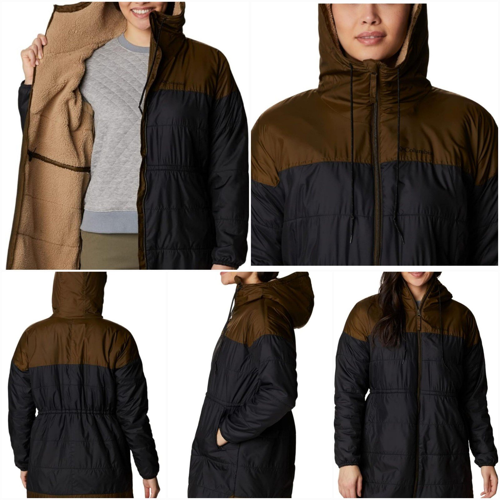 Columbia Long Lined Rain Jacket