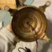 Vintage Stiffel Brass Lion's Head Round Body Table Lamp