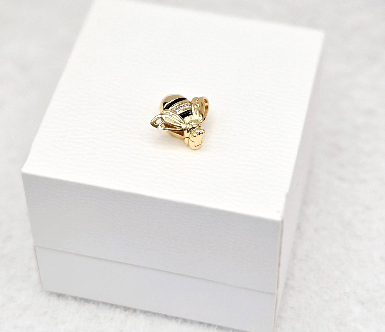 Queen // Bee // Reflections ((Compatible)) Gold // Bracelet Charm // S925