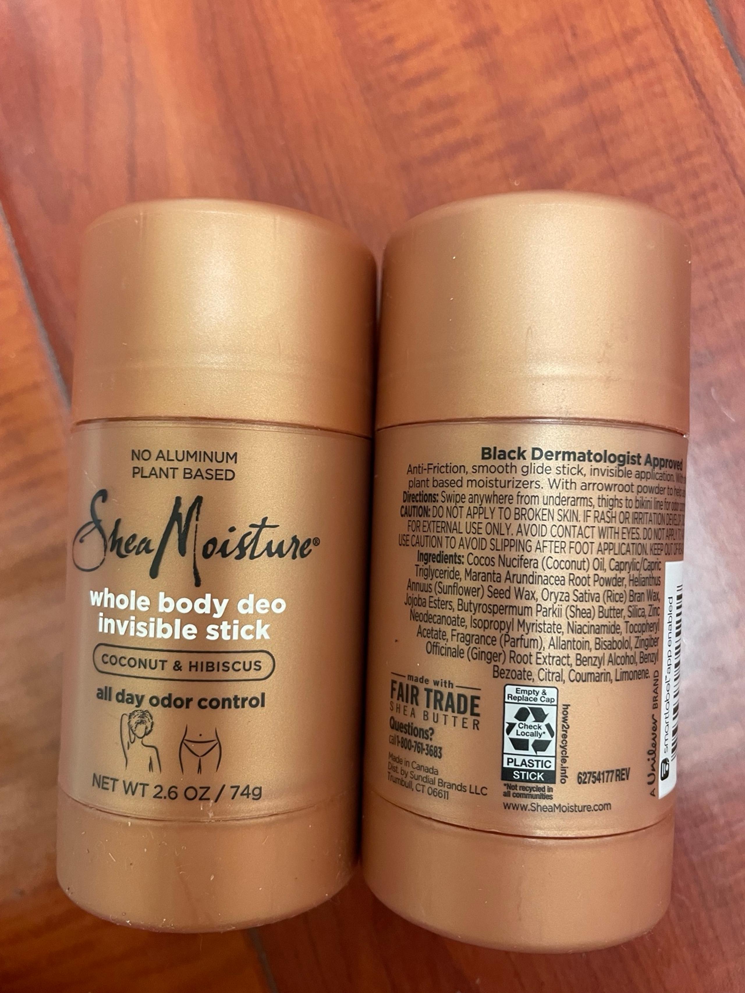 shea moisture deodorant
