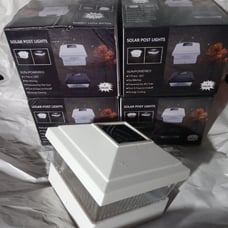 New Solar Post Light set of 3