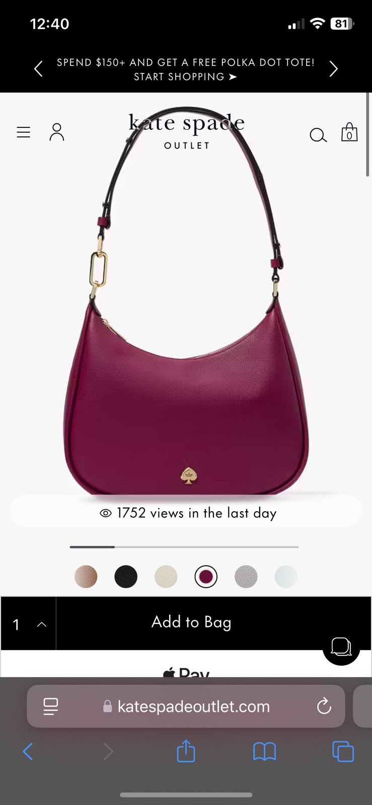 Kayla large shoulder bag