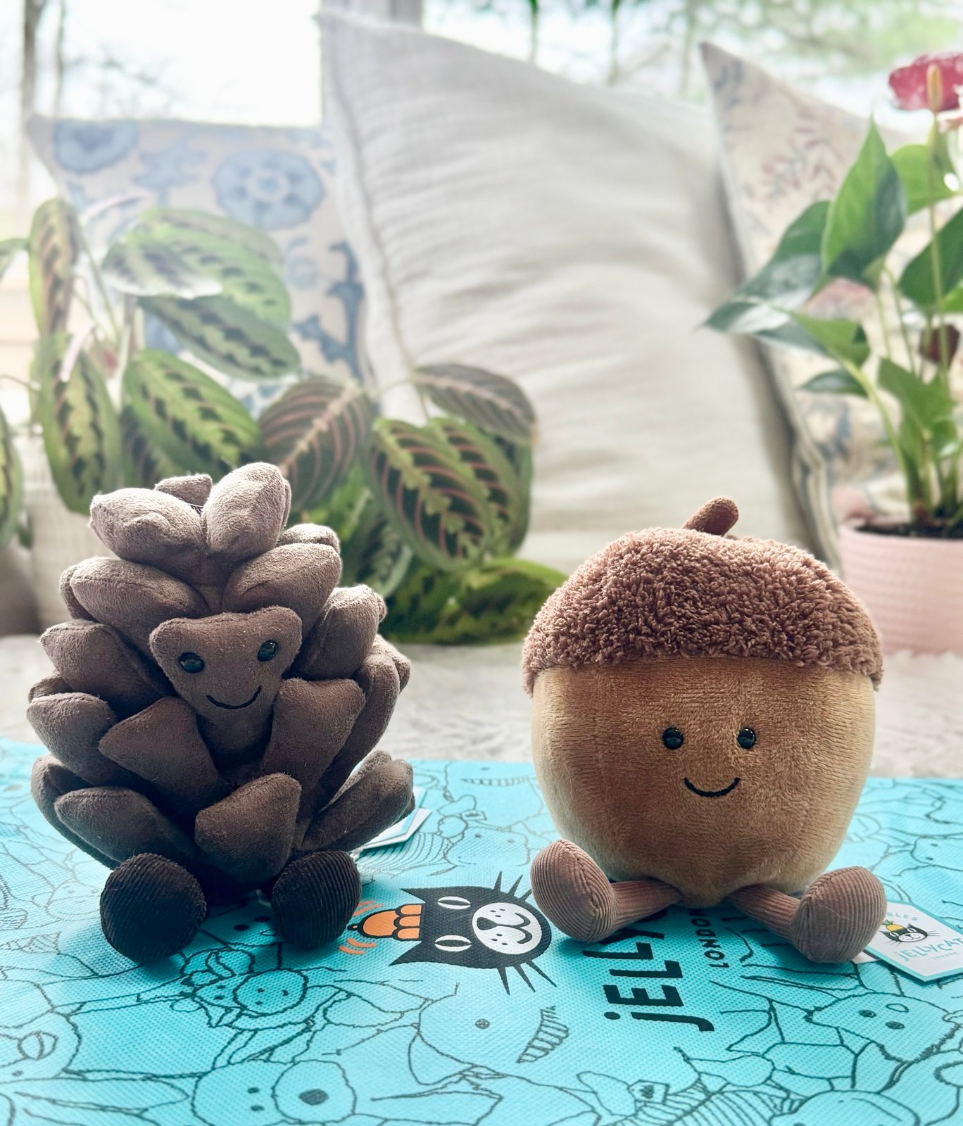 Jellycat Amuseable Pine Cone NWT
