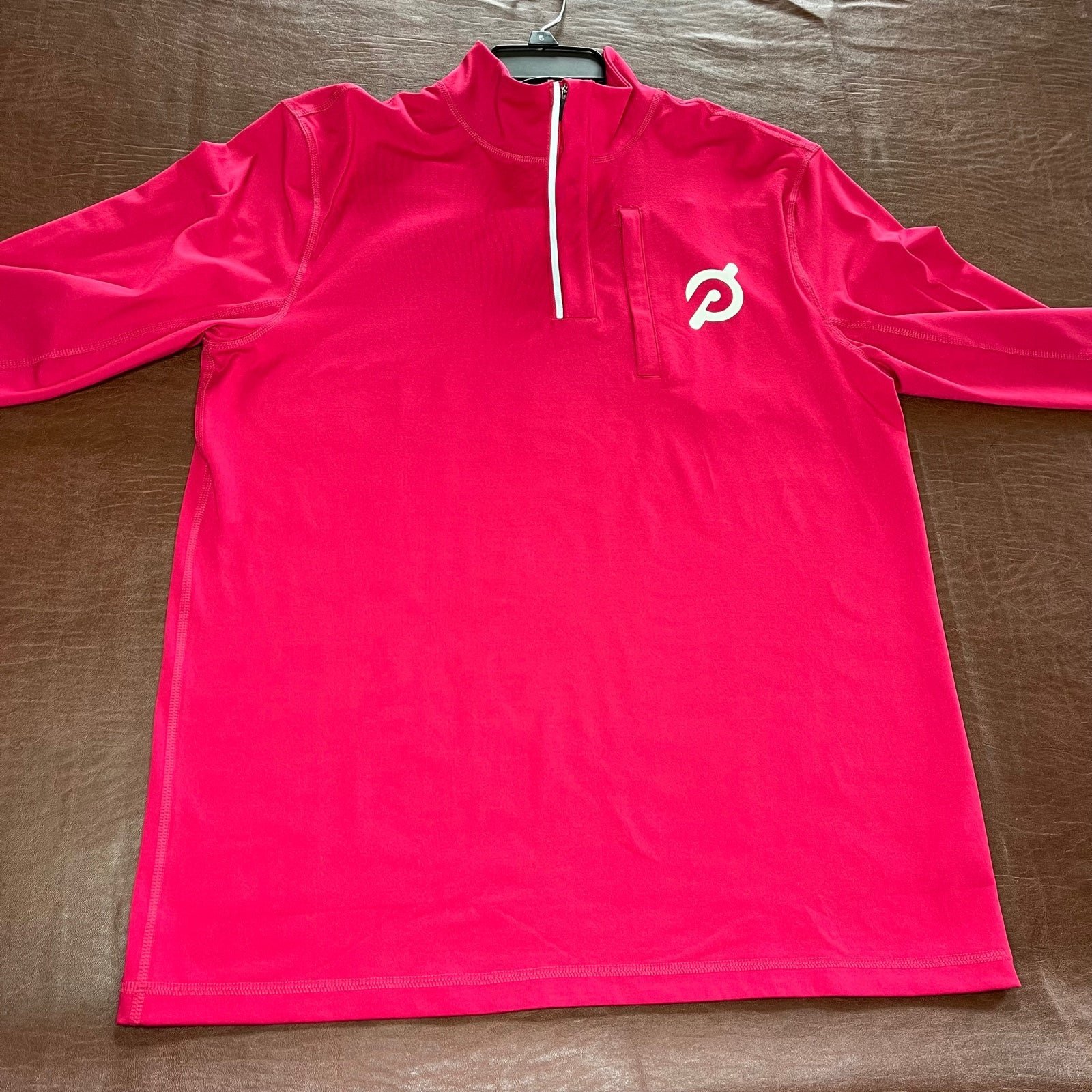 Peloton X Fourlaps Venture Half Zip Pullover Activewear Sweater Mens Size Medium