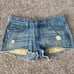 Rag & Bone distressed denim shorts