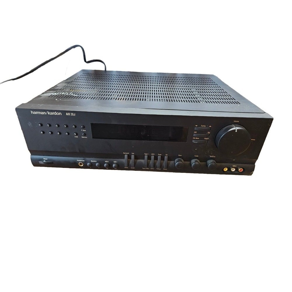 Harman Kardon AVR 20 II 5.1 Ch Surround Sound Receiver ** No Remote. Tested