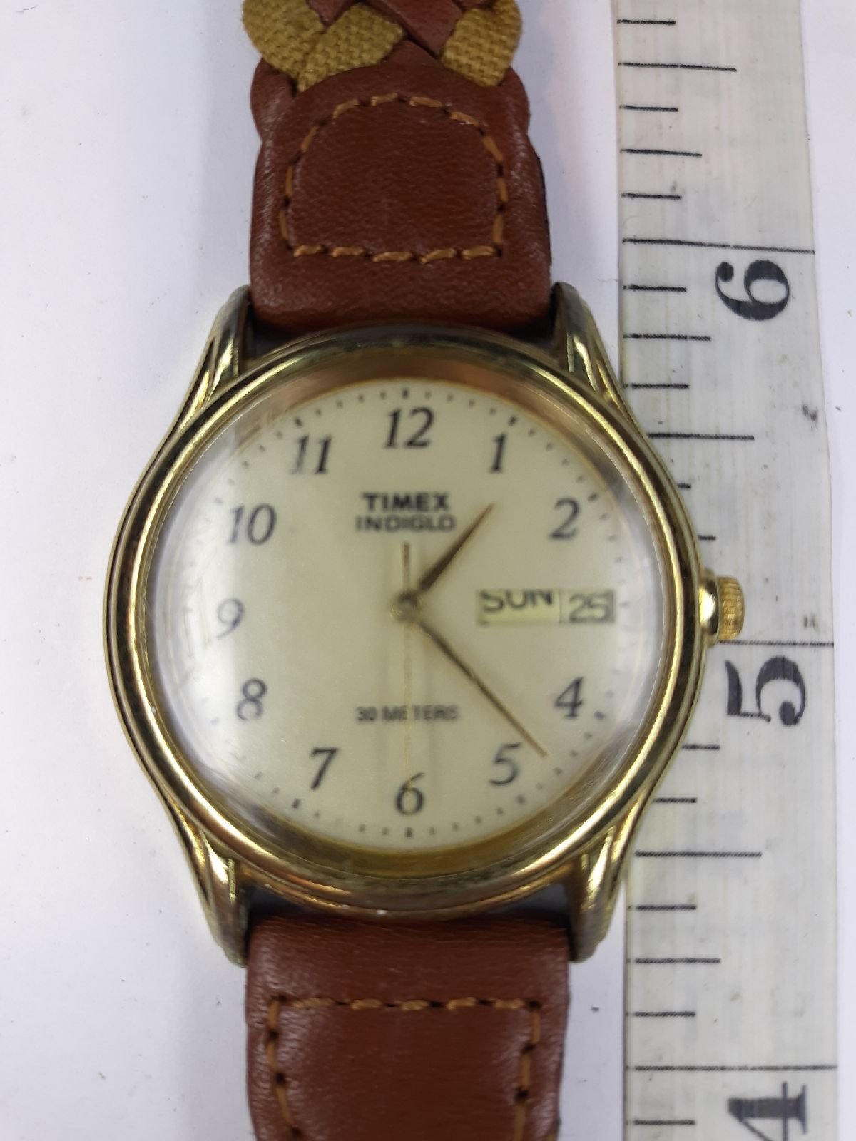 Timex Indiglo Men's Classic Watch. 48