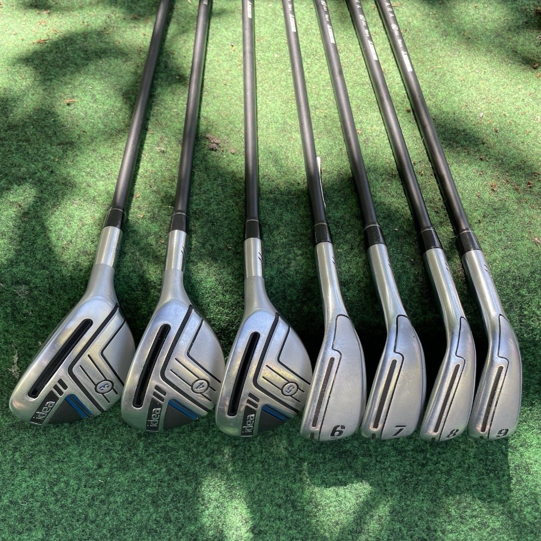 Adams Golf Idea Velocity 2014 Hybrid Iron Set 3H-4H-5H-6-9 Regular Flex Graphite