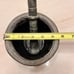 Vintage Mortar & Pestle Handmade Bronze-like French Flour De Lis