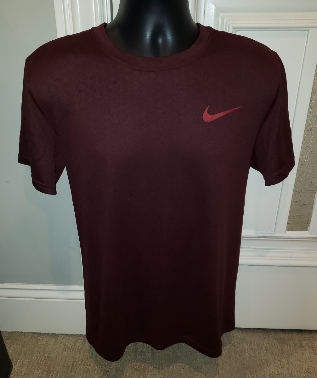 NIKE Running Men's Dri-Fit Athletic Training T-Shirt size L