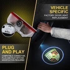 4X LED Door Courtesy Projector Porsche