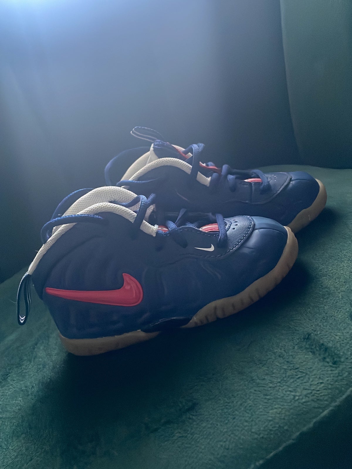 Nike Air Little Posite Pro Blue University Red