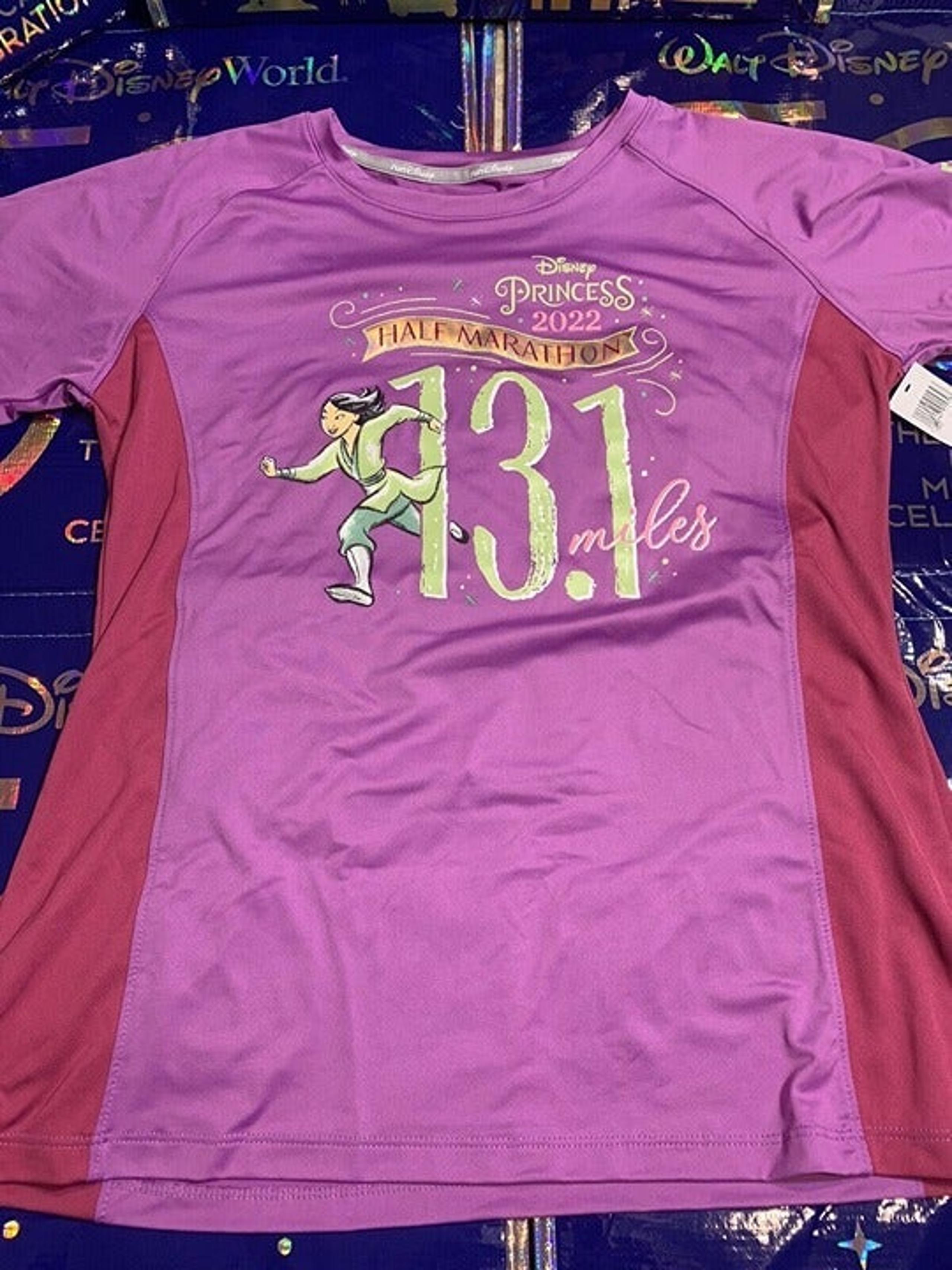 Run Disney Princess Marathon Mulan Shirt Medium
