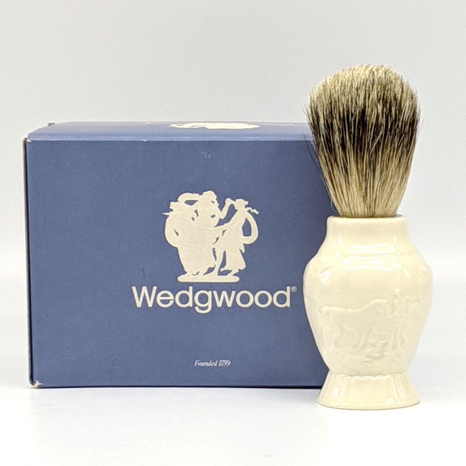 Wedgwood Shaving Brush Made in England