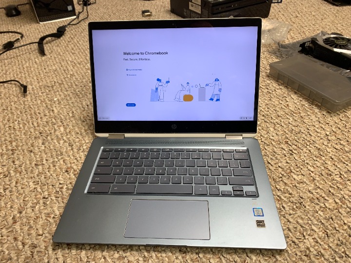 HP CHROMEBOOK X360 14-DA0011DX