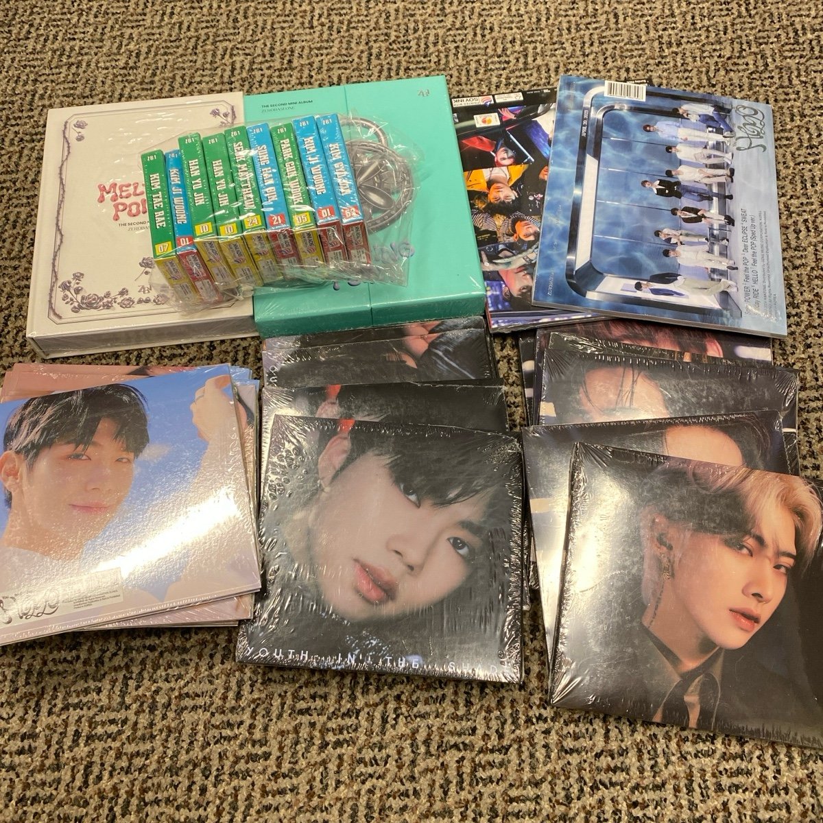 zerobaseone album 8 items SET