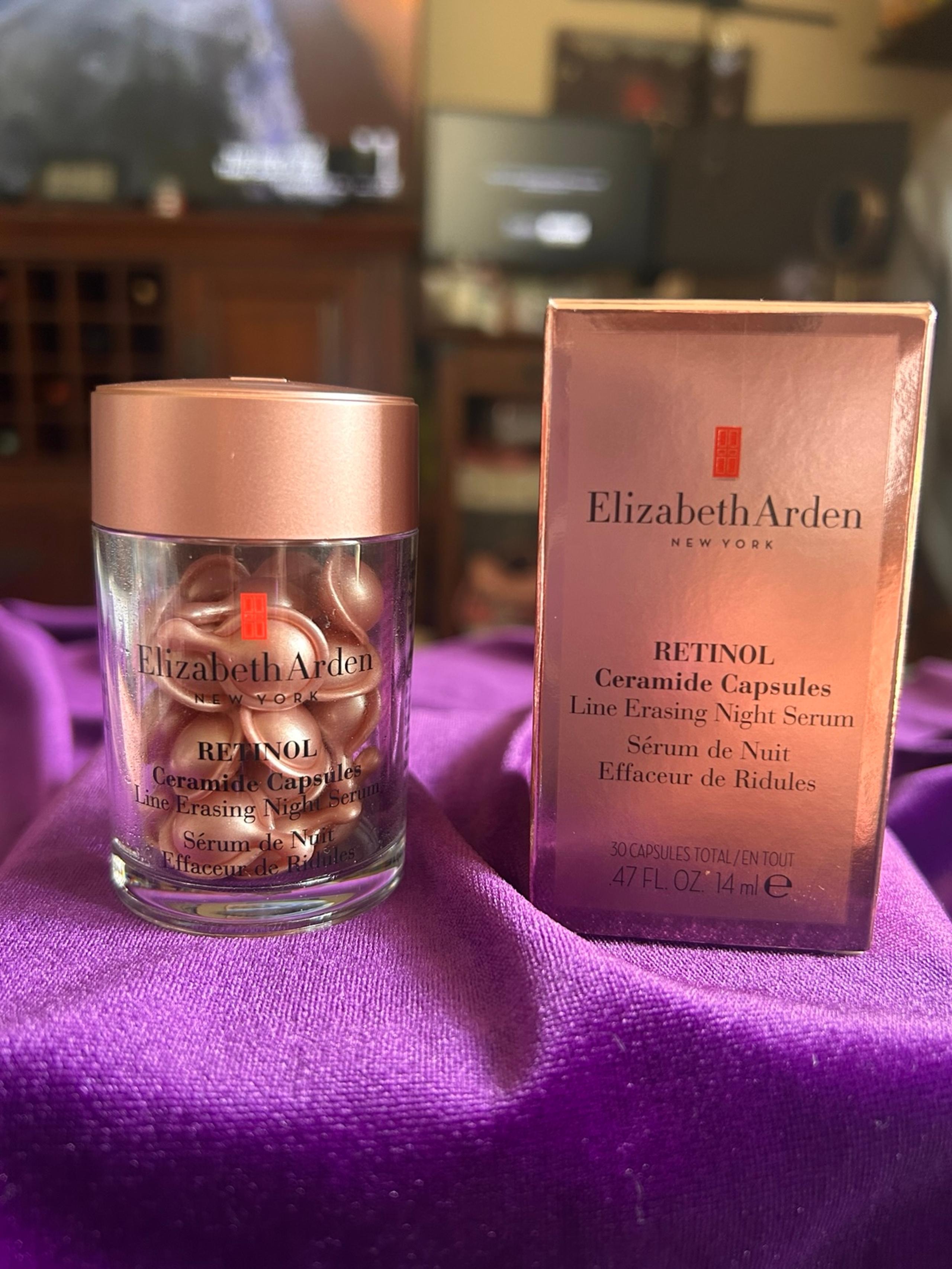 Elizabeth Arden Retinol Ceramide Capsules Line Erasing Night Serum 30 Count