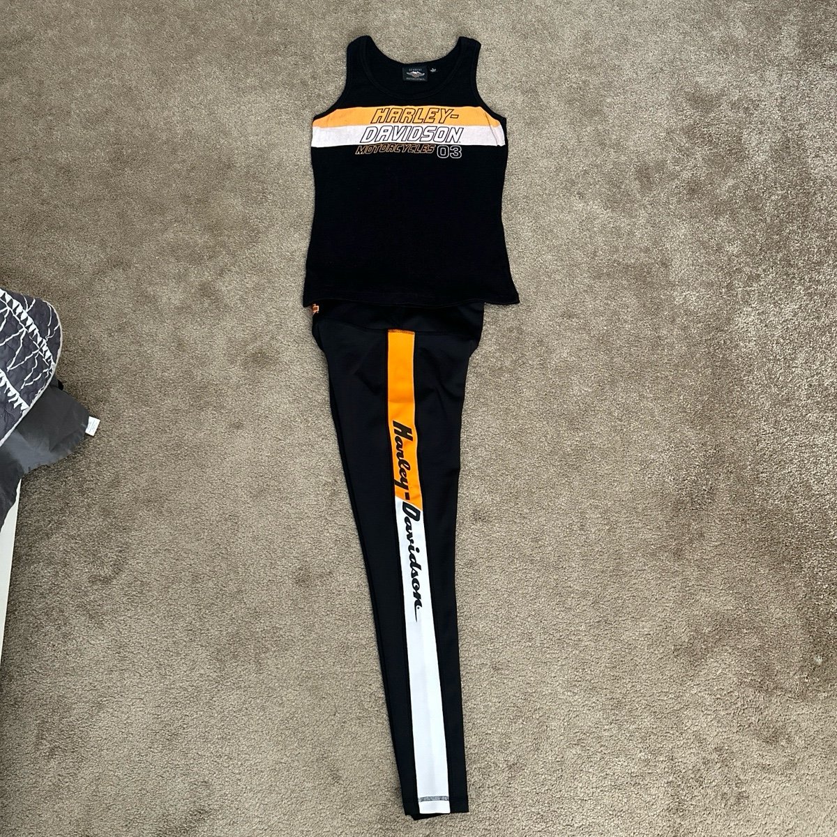 Harley Davidson jogger set