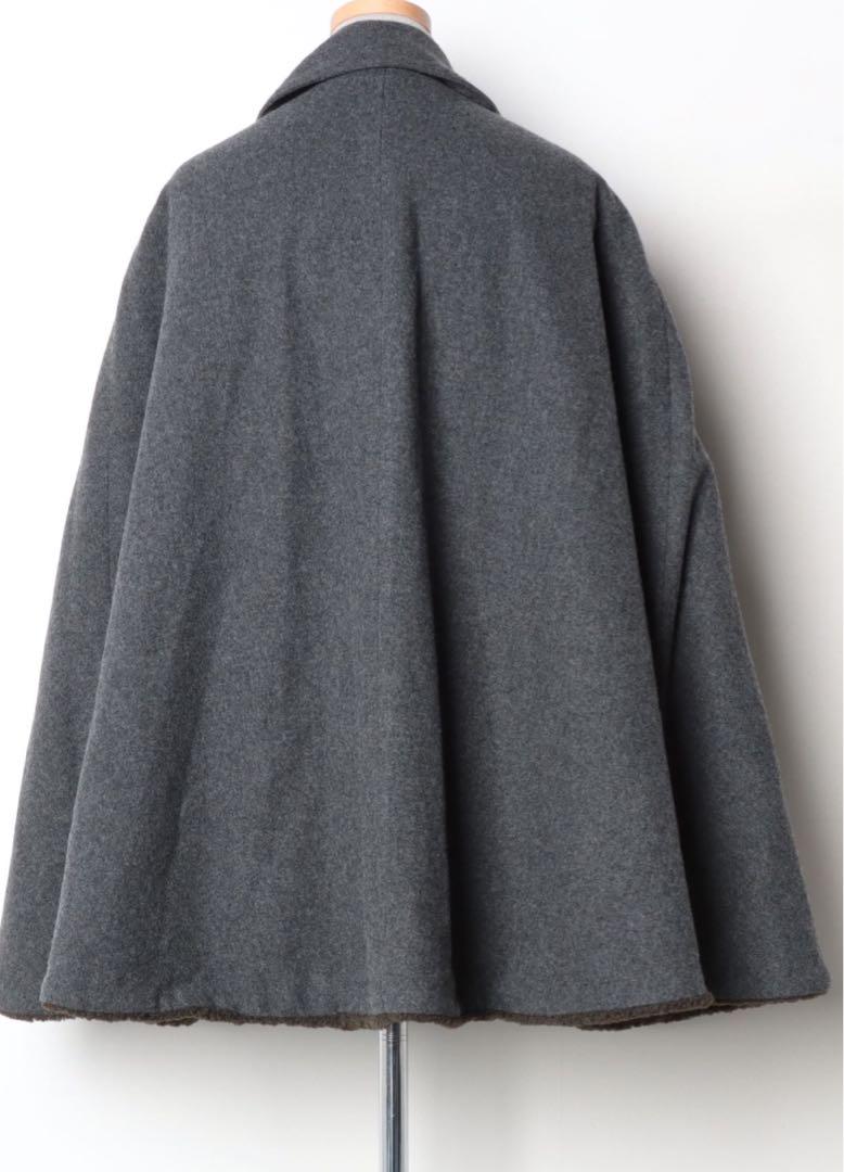 ジャケット・アウター REVERSIBLE BOA PONCHO COAT REVERSIBLE BOA PONCHO COAT