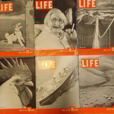 Life Magazines from 1937