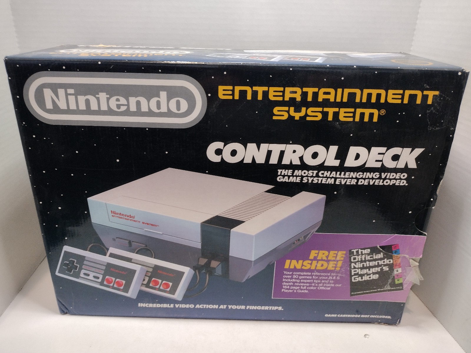 Nintendo NES Control Deck Box Only. Players Choice Guide Style.