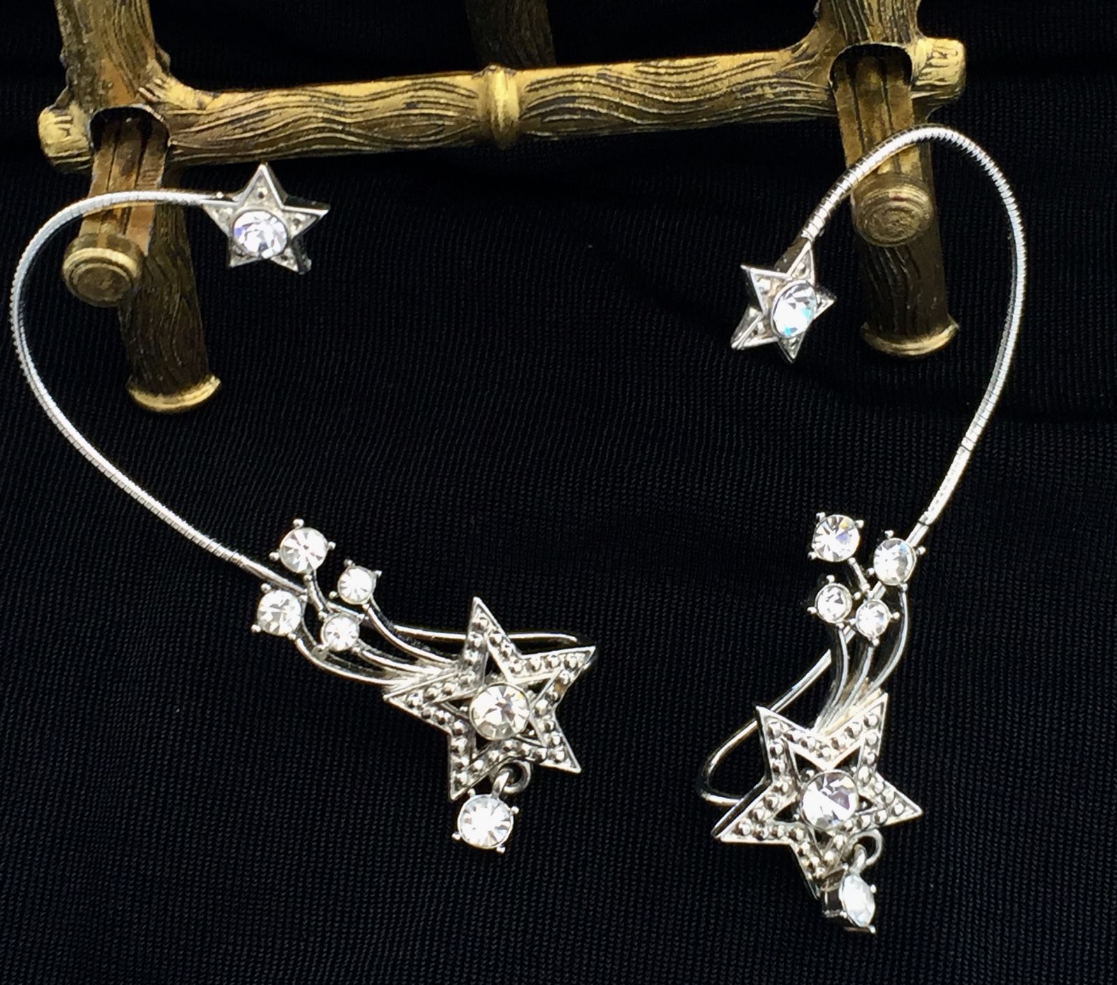 Vtg Avon star earcuffs earring wraps