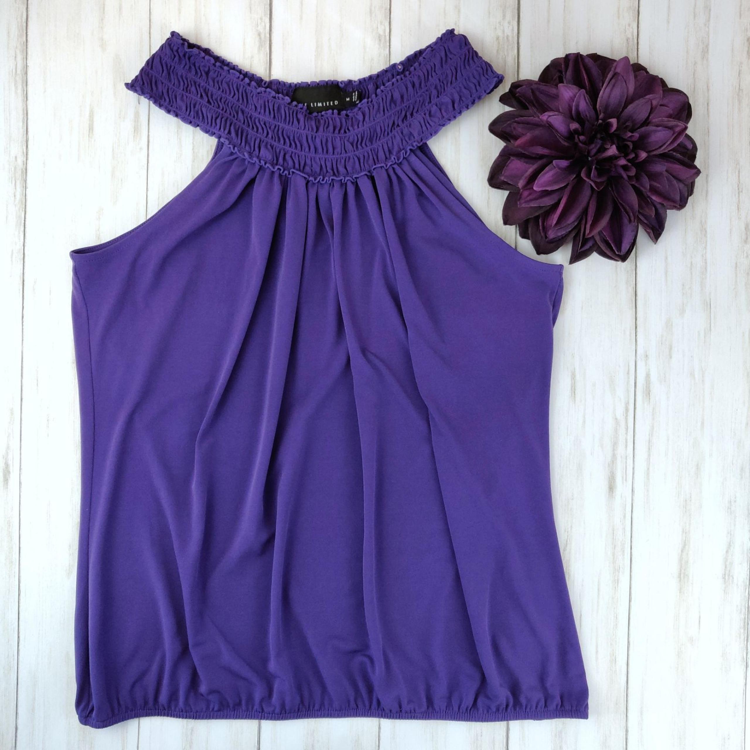 The Limited High Neck Tank Top Blouse