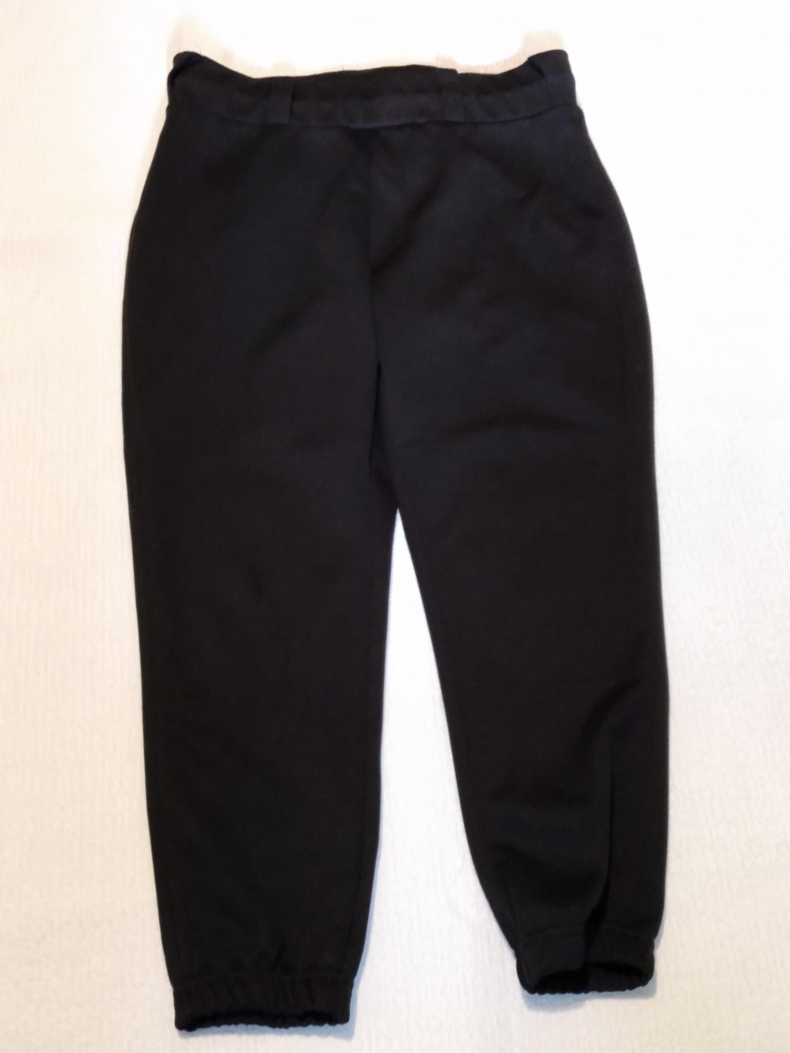 Boys youth Sz Medium Black baseball pants - Easton