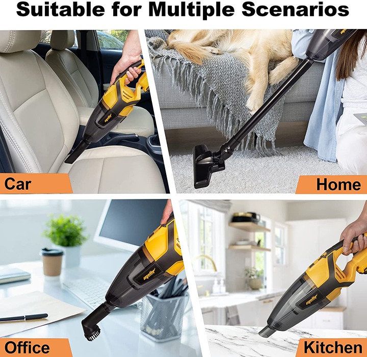 Cordless Vacuum for Dewalt 20V Max Battery, Handheld Electric Power-shn16
