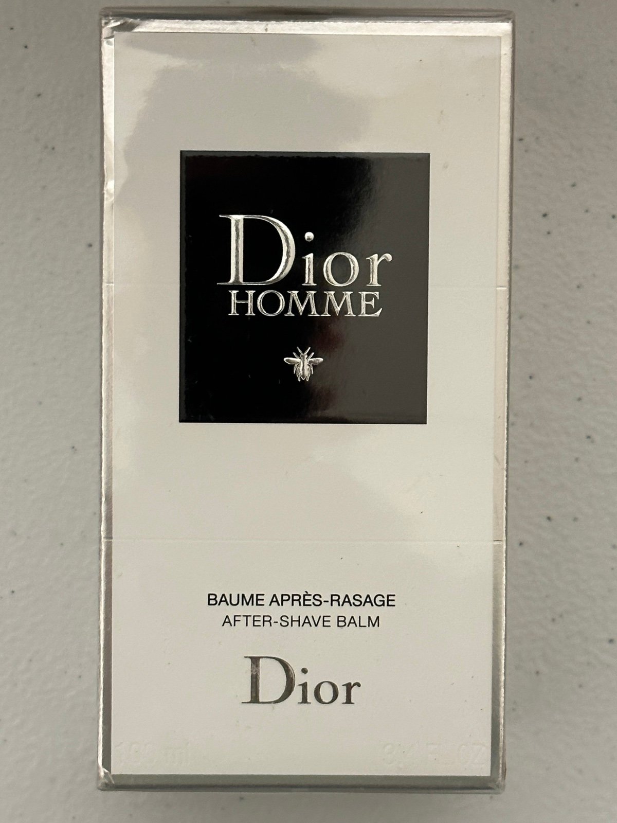 DIOR HOMME 3.4 OZ. AFTER SHAVE BALM (BRAND NEW IN SEALED BOX, NEVER USED)