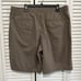 AllSaints Canta Shorts Waist 38 Earthy Brown Khaki All Saints Cotton Pockets New