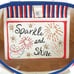 Brighton Red White And You Mini Tote