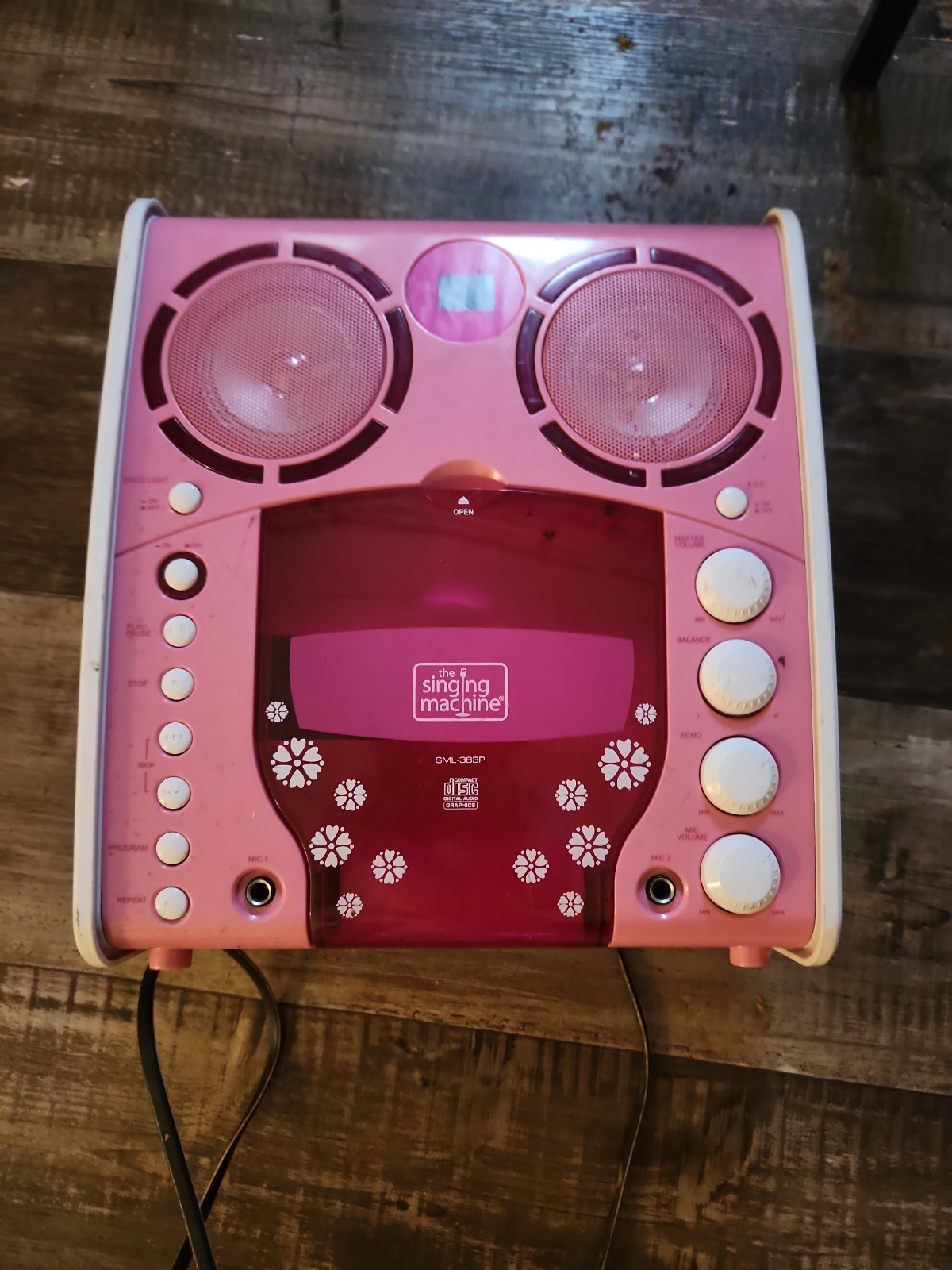 THE SINGING MACHINE PORTABLE CD+G