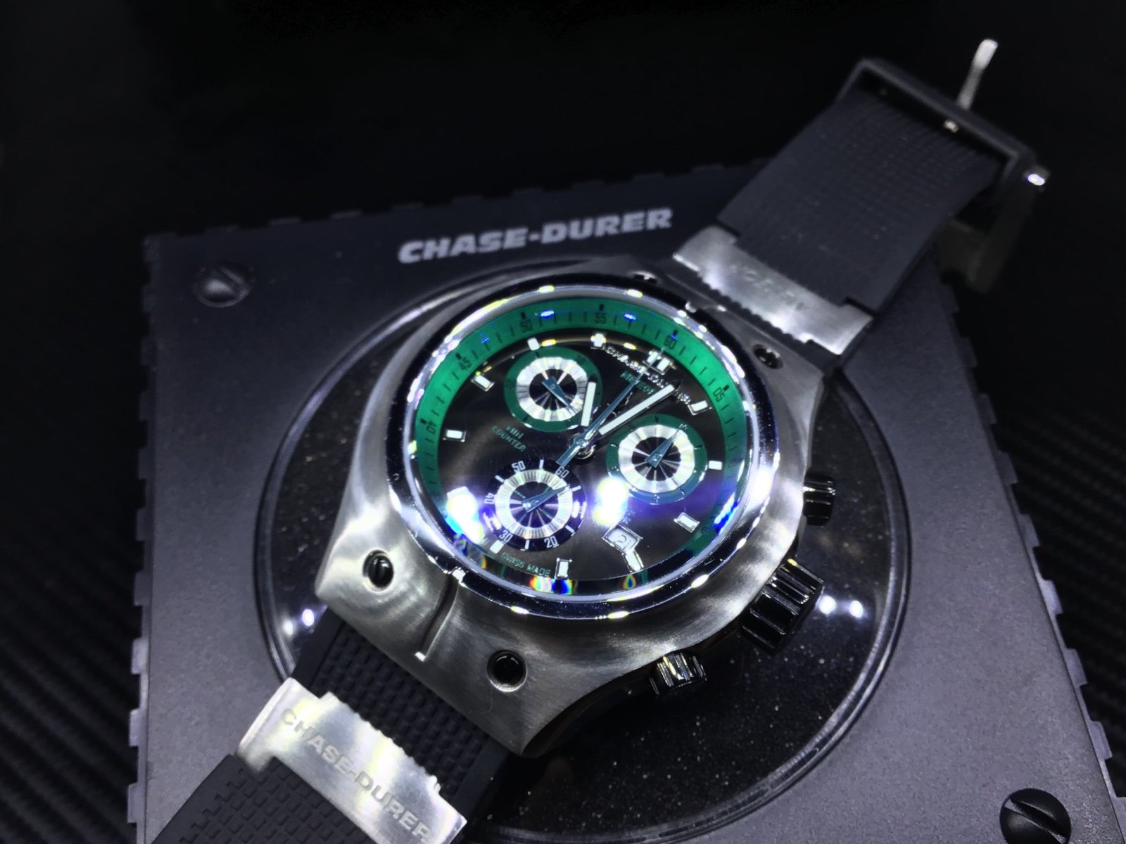 Chase-Durer METEOR Chronograph ~ Titanium Case