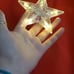LED Star Moon Curtain String Lights