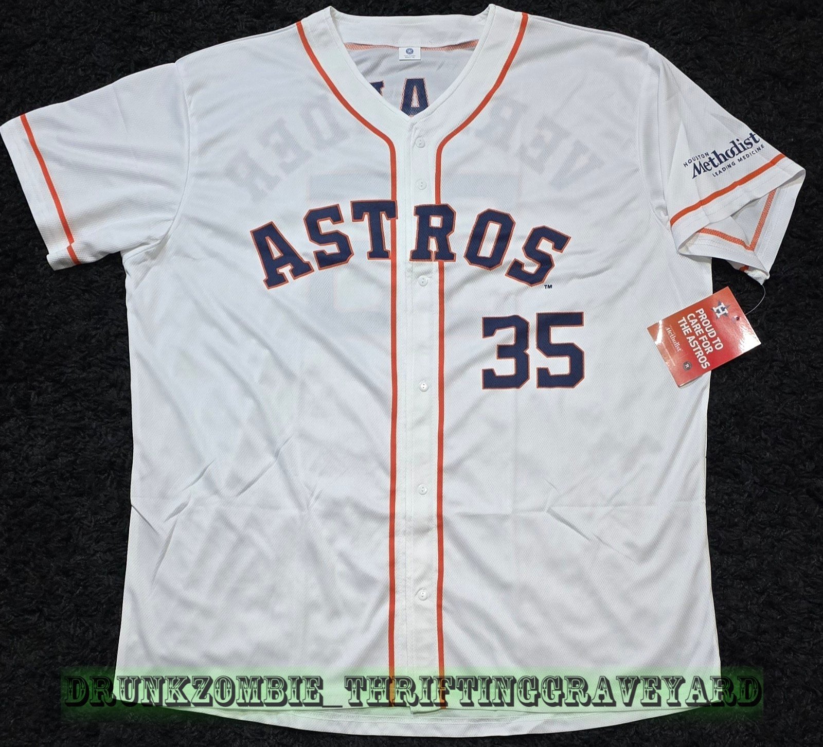 Houston Astros Baseball MLB SGA Jersey #35 Verlander Size XL NEW W/TAGS