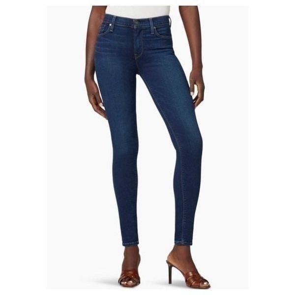 Hudson Nico super skinny mid rise dark wash/che size 28 jeans
