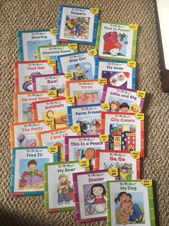 Scholastic Sight Word Readers, Set of 25