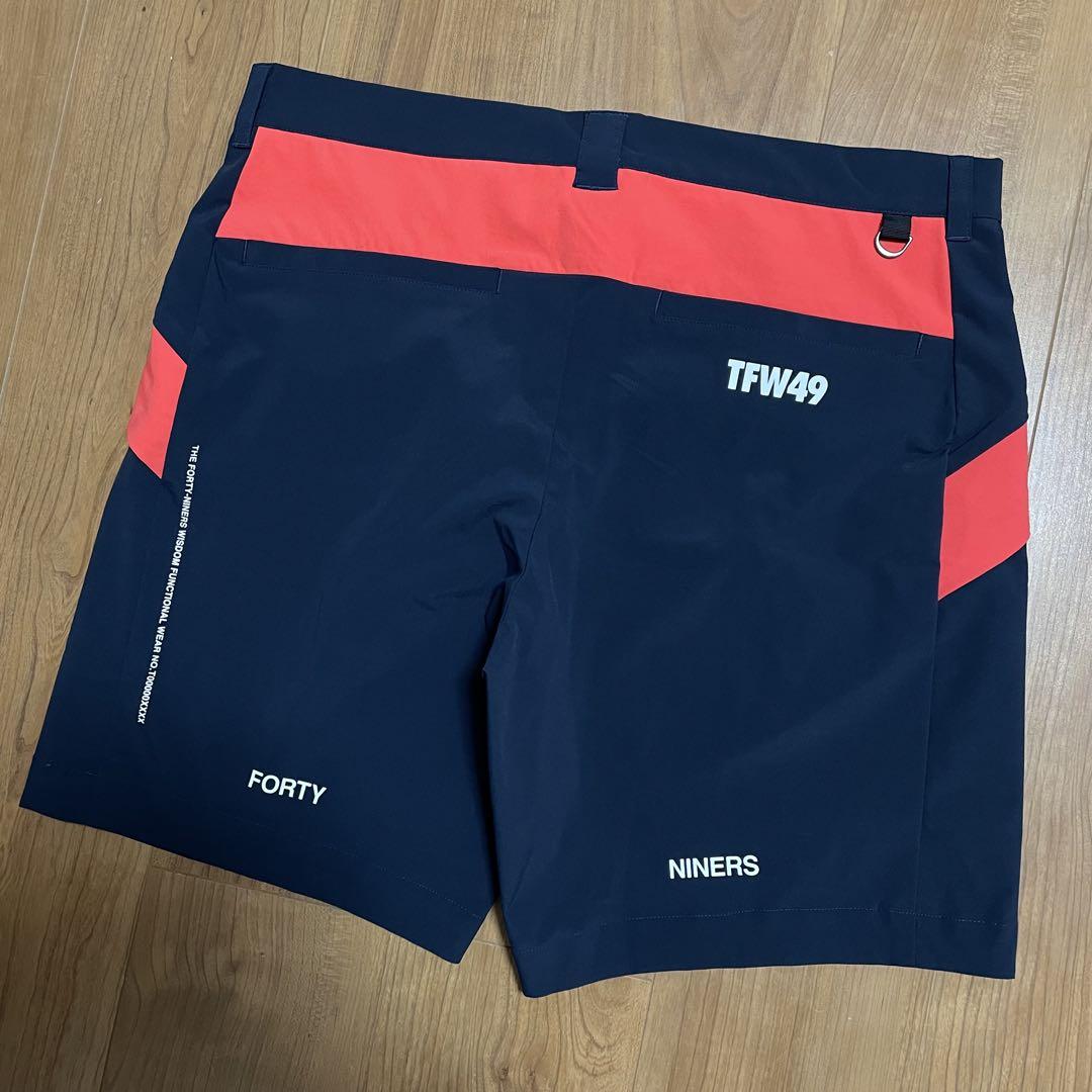 Retail price 35,000 yen, brand new TFW49 short pants, navy, half pants XL.