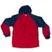 Mens The North Face 3-in-1 coat red gray size M
